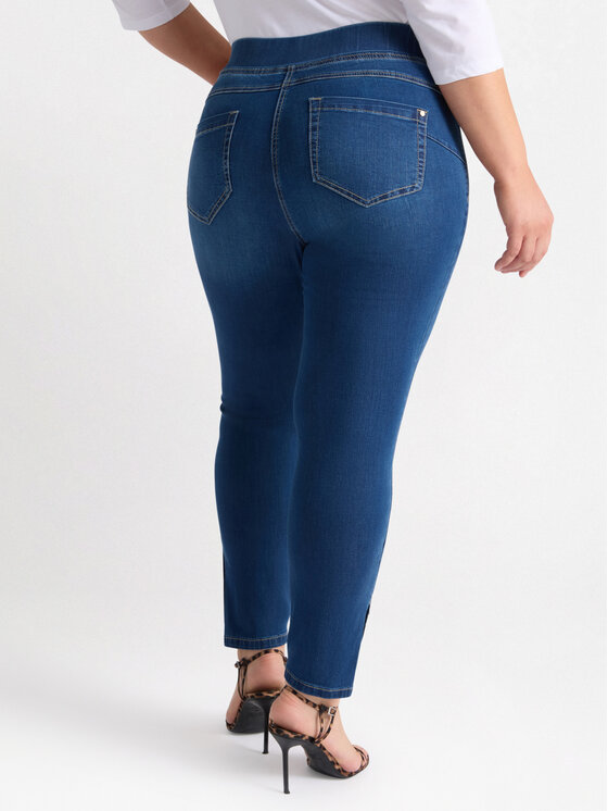 Fiorella Rubino Fiorella Rubino Jeansy P576T004812N024 Niebieski Skin Fit
