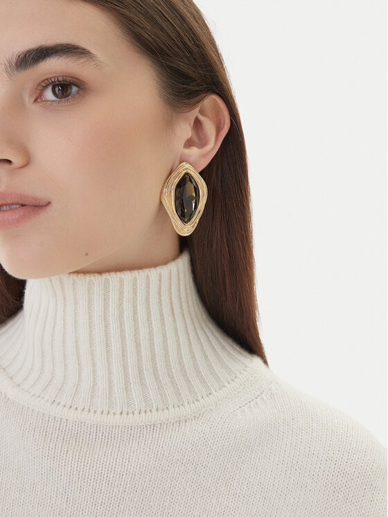 Weekend Max Mara Weekend Max Mara Klipsai Sava 2525756135650 Auksinė