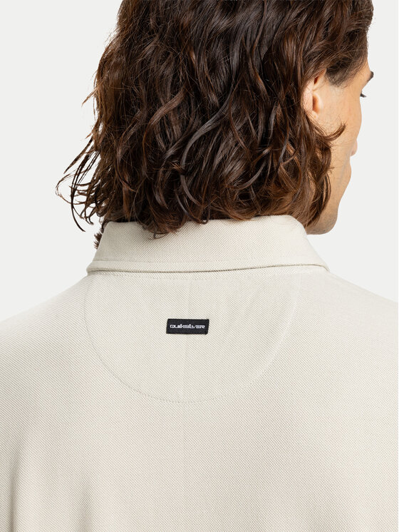 Quiksilver Quiksilver Poloshirt Mw Pique Polo EQYKT04392 Beige Regular Fit