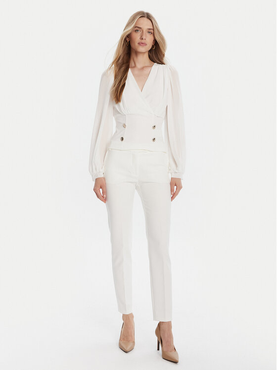 Rinascimento Rinascimento Palaidinė CFC0126180003 Balta Regular Fit
