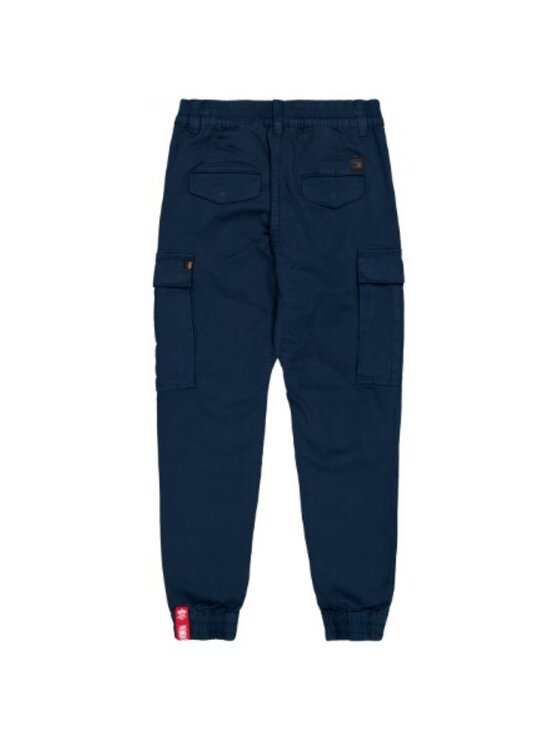 Alpha Industries Alpha Industries Kalhoty z materiálu AI.188201-697 Tmavomodrá Slim Fit