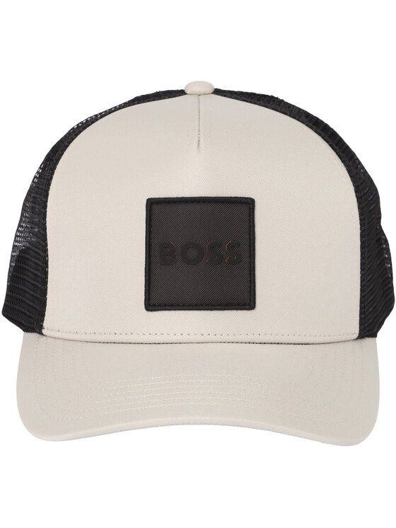 BOSS BOSS Czapka z daszkiem ELLIOT 50535623 Beżowy