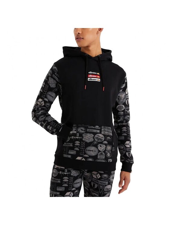 Ellesse Ellesse Felpa ENDOL OH HOODY Nero Regular Fit