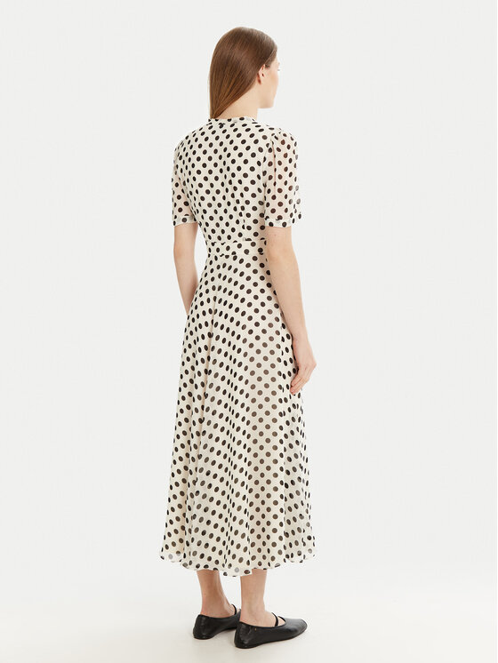 Marella Marella Rochie de zi Lorenzo 2513221141 Écru Regular Fit
