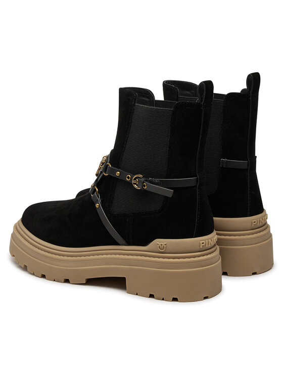 PINKO PINKO Gležnjarji Chelsea Mia 10 SD0143 P045 Črna