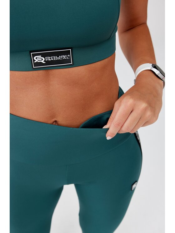 ROUGH RADICAL ROUGH RADICAL Getry BRUSH PRO Zielony Slim Fit
