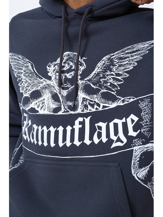 Kamuflage Kamuflage Bluza Hellfire Szary Oversize