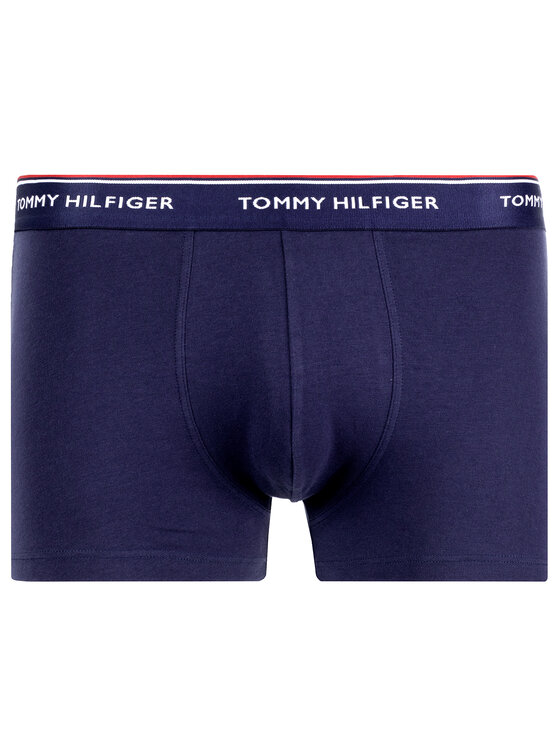Tommy Hilfiger Tommy Hilfiger Set od 3 para bokserica 3P Trunk 1U87903842 Tamnoplava