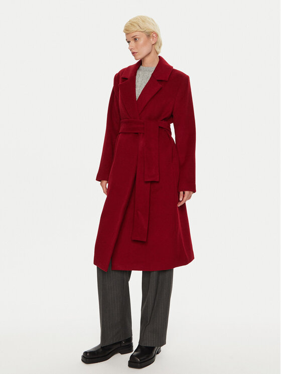 2NDDAY 2NDDAY Wollmantel Liviana 2245132514 Rot Oversize