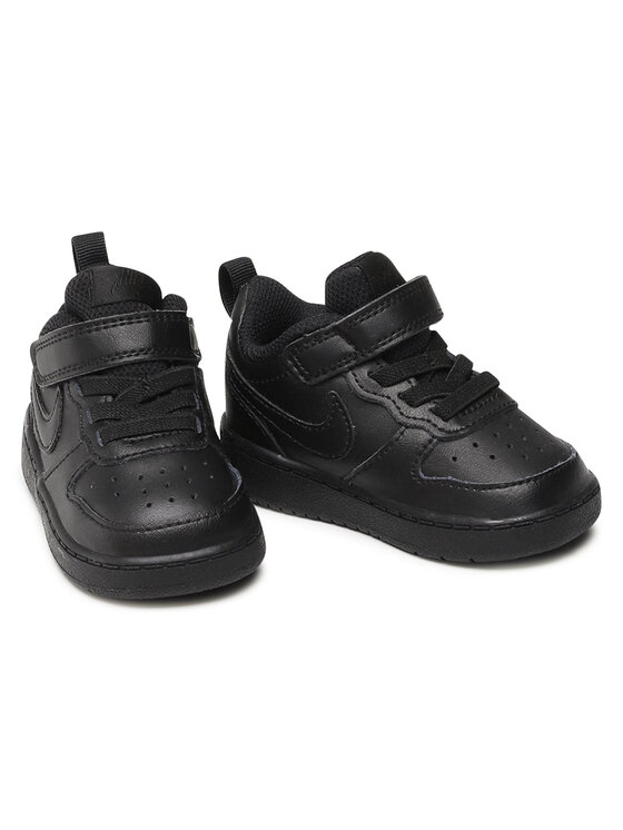 Nike Nike Sneakersy Court Borough Low 2 (Tdv) BQ5453 001 Czarny