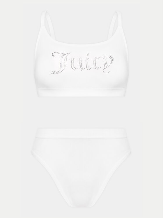 Juicy Couture Juicy Couture Súprava spodnej bielizne JCLU2320 Biela