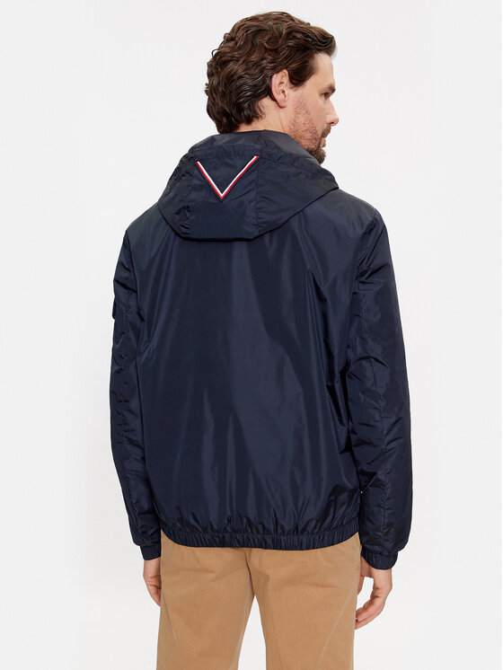 Tommy Hilfiger Tommy Hilfiger Átmeneti kabát MW0MW31641 Sötétkék Regular Fit