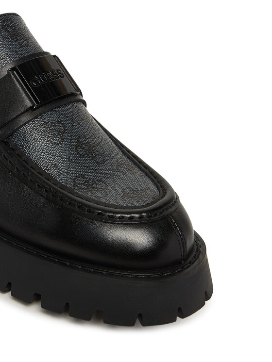 Guess Guess Loafersy FMFZIA LEL14 Černá