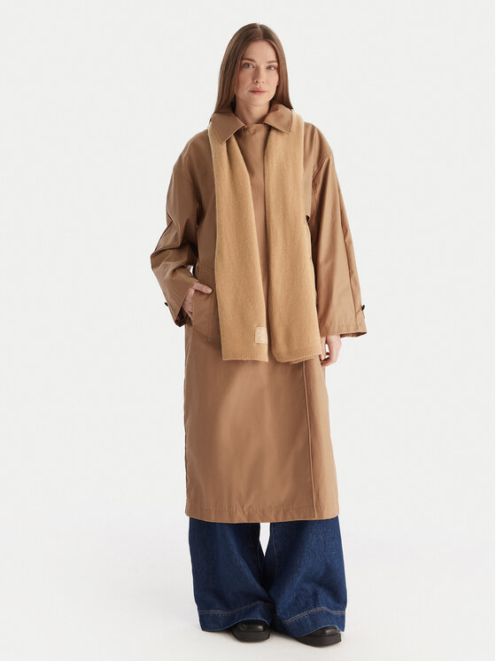 Calvin Klein Calvin Klein Szalik Emblem LV04D8014G Beżowy