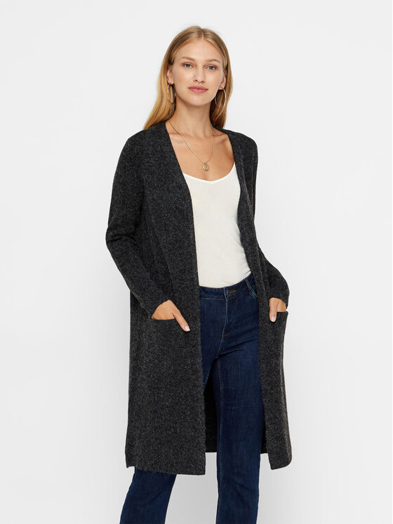 Vero Moda Kardigāns 10215434 Melns Regular Fit