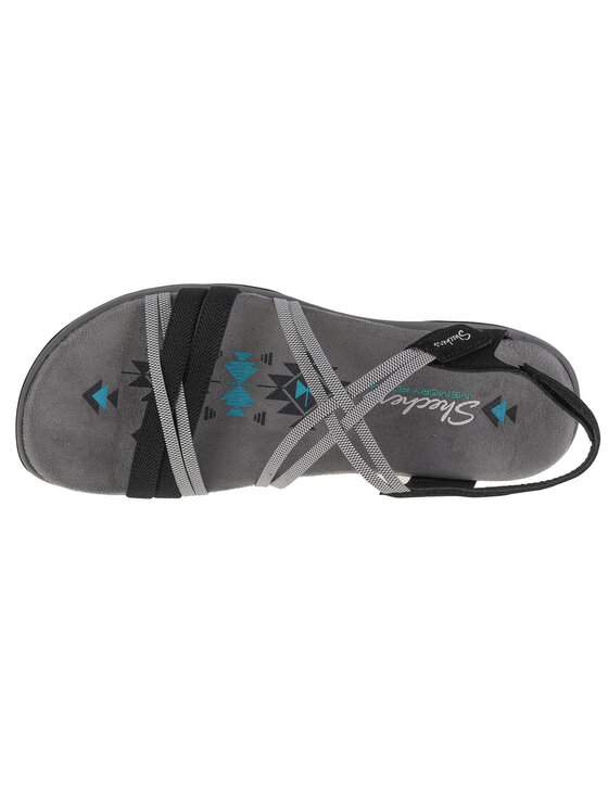 Skechers Skechers Sandały Skechers Reggae Slim–Takes Two Czarny