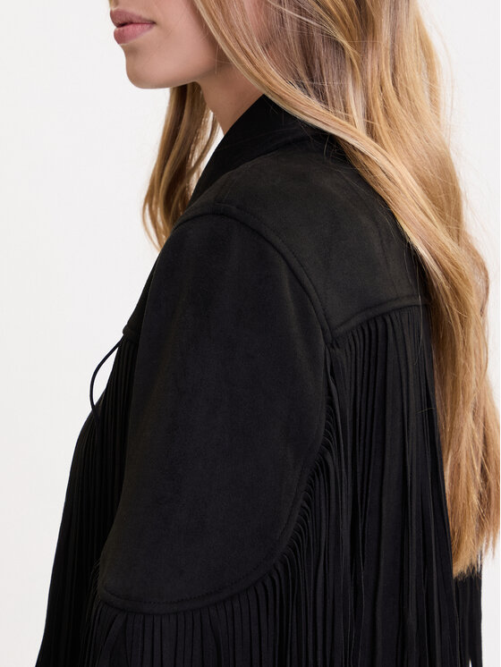 ONLY ONLY Jacke aus Kunstleder Diane 15354896 Schwarz Regular Fit