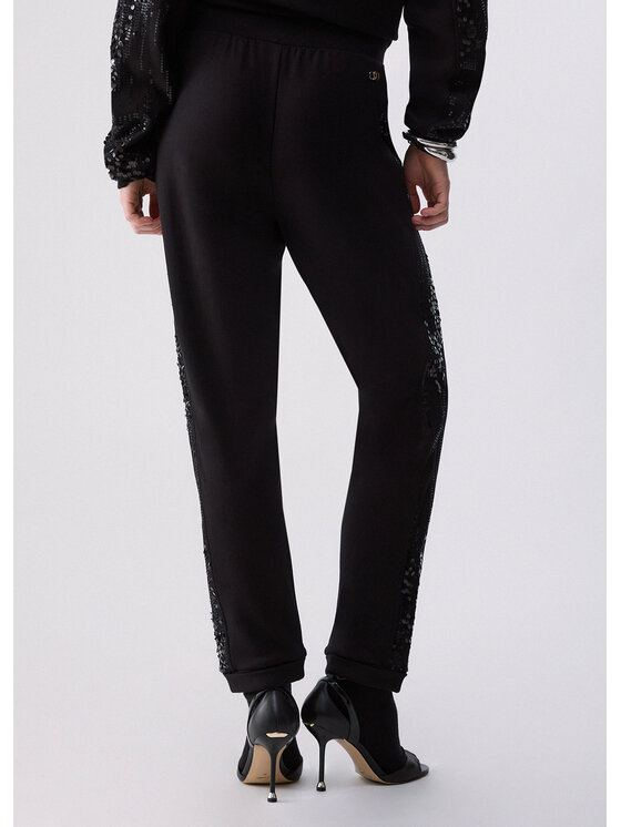 Liu Jo Liu Jo Pantaloni di tessuto TF6143FS57622222 Nero Regular Fit