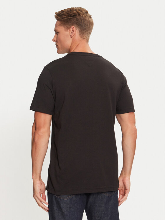 Tommy Hilfiger Tommy Hilfiger T-särk MW0MW36498 Must Regular Fit