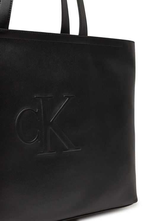 Calvin Klein Jeans Calvin Klein Jeans Rankinė Sculpted Slim Tote LV04K3070G Juoda