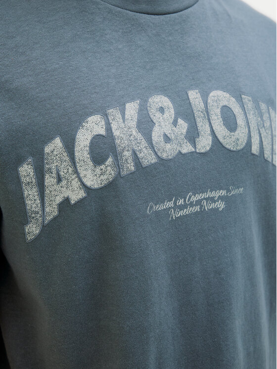 Jack&Jones Jack&Jones T-shirt Almeria 12276962 Plava Regular Fit