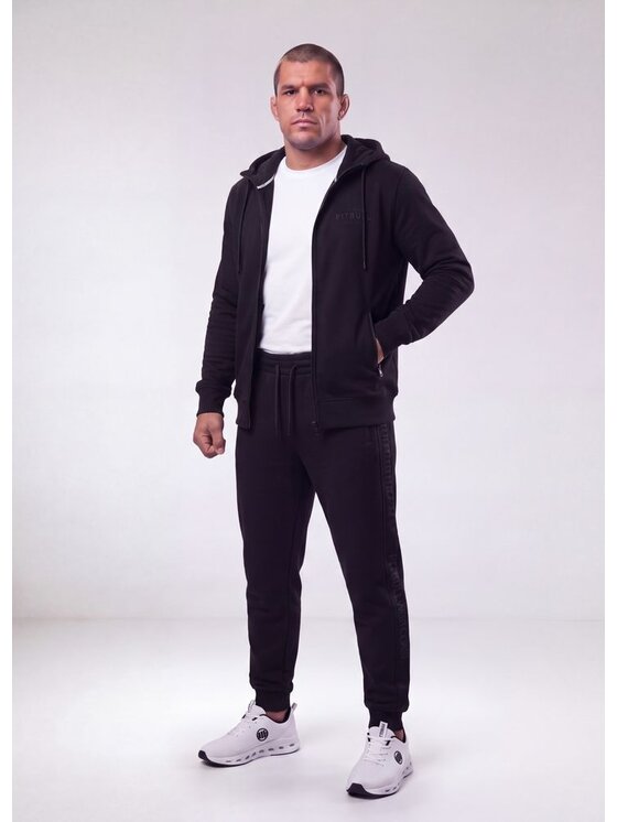 PITBULL PITBULL Bluza ARBOR Czarny Regular Fit