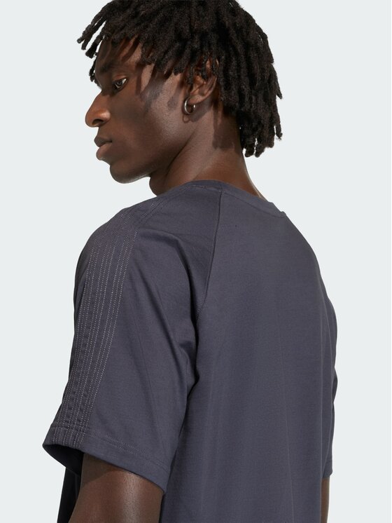 adidas adidas T-Shirt Premium Essentials Tee Szary Loose Fit