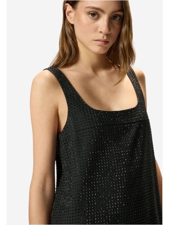 PINKO PINKO Sukienka AROA ABITO Czarny Regular Fit