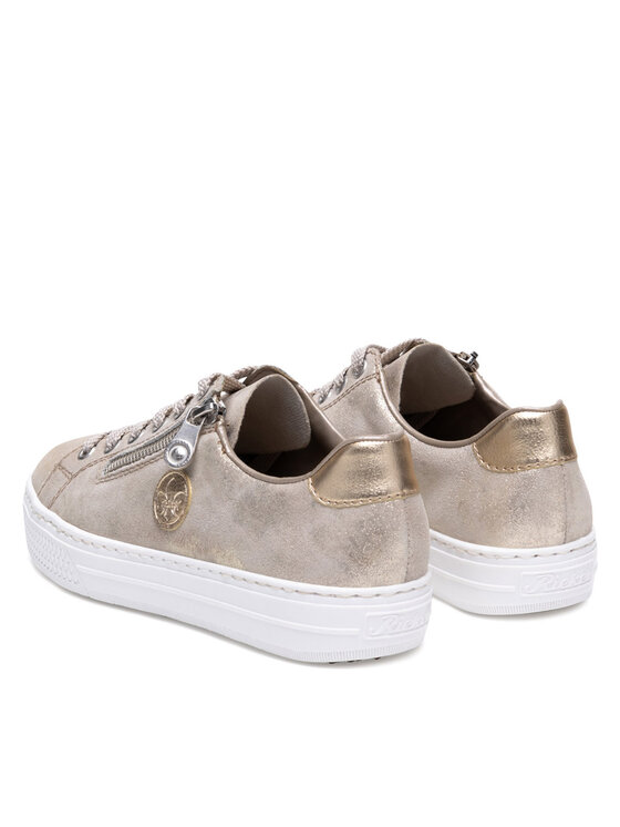 Rieker Rieker Sneakers L59L8-62 Goldfarben