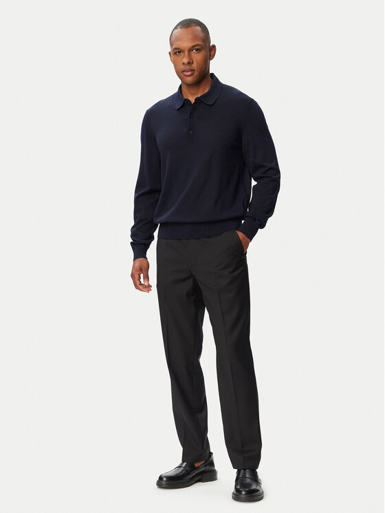 BOSS BOSS Polo H-Lancione 50565503 Blu scuro Regular Fit