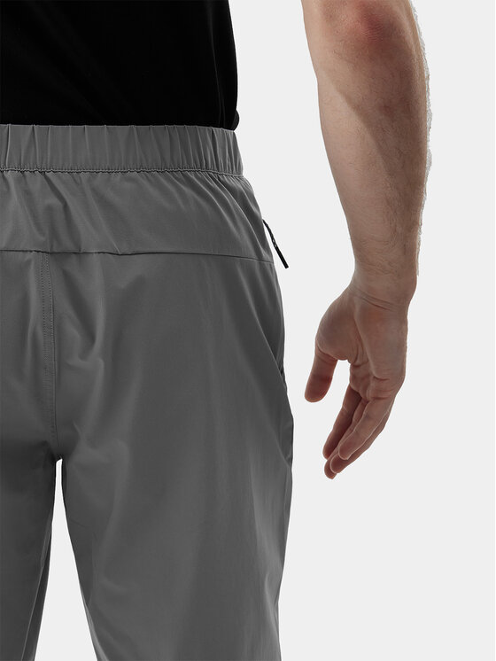4F 4F Шорти от плат 4FWSS24TFSHM425 Сив Regular Fit