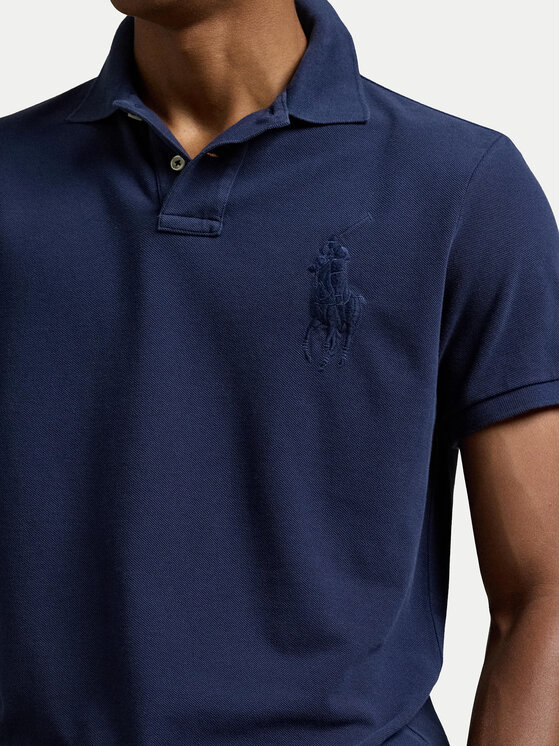 Polo Ralph Lauren Polo Ralph Lauren Polokošeľa 710938137006 Tmavomodrá Slim Fit