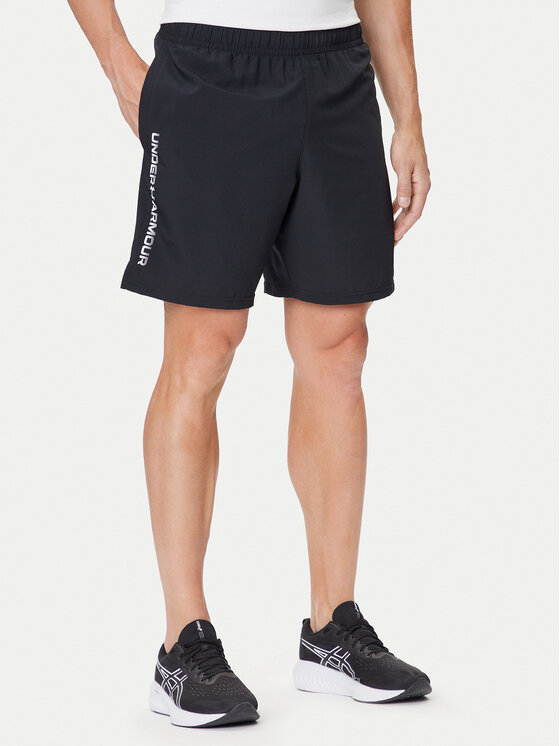 Under Armour Under Armour Sportovní kraťasy Ua Woven Wdmk Shorts 1383356-001 Černá Loose Fit