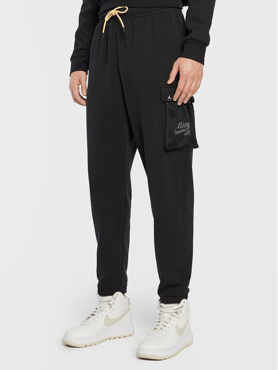 Nike Pantalon jogging Jumpman DM1400 Noir Loose Fit Modivo