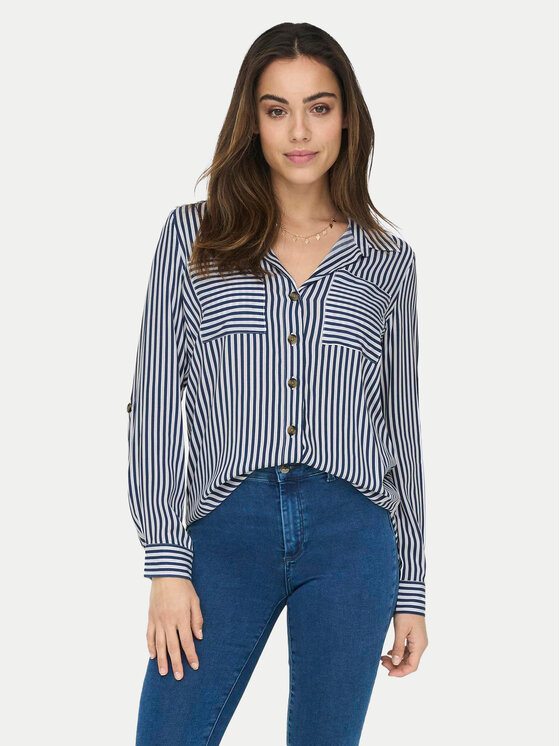 ONLY ONLY Πουκάμισο Yasmin 15281677 Μπλε Standard Fit