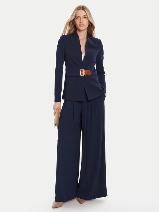 Rinascimento Rinascimento Palazzohose CFC0125495003 Dunkelblau Wide Leg