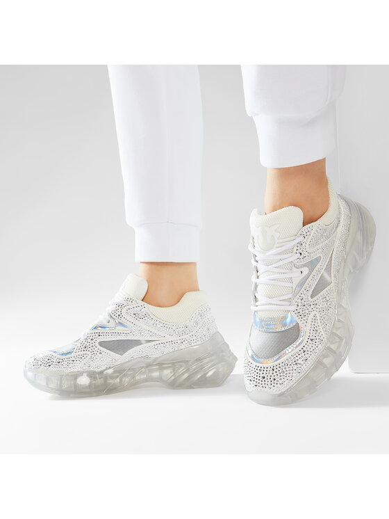 PINKO Pinko Sneakers Rubino Diamond 1 PE 21 BLKS1 1H20V2 Y73H Bianco