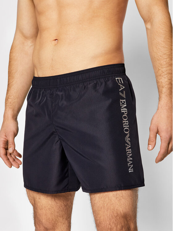 EA7 Emporio Armani EA7 Emporio Armani Плувни шорти 902035 CC720 00020 Черен Regular Fit