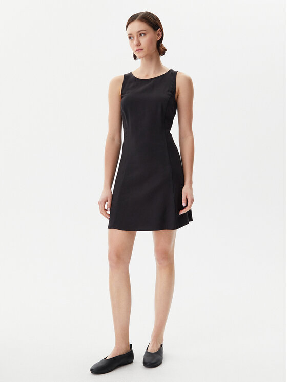 Calvin Klein Jeans Calvin Klein Jeans Ежедневна рокля J20J225268 Черен Regular Fit