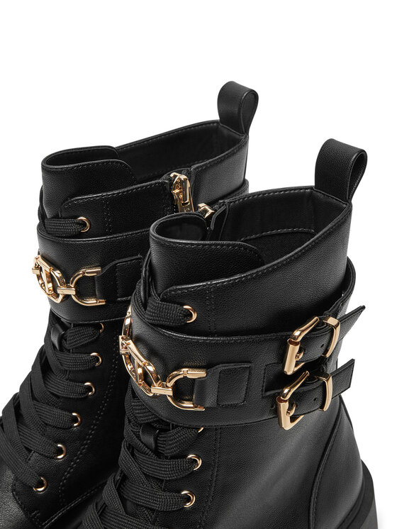TWINSET TWINSET Trappers 242TCP062 Negru