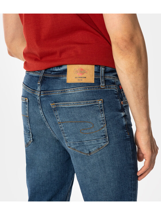 Lee Cooper Lee Cooper Jeansy JEFF Granatowy Skinny Fit
