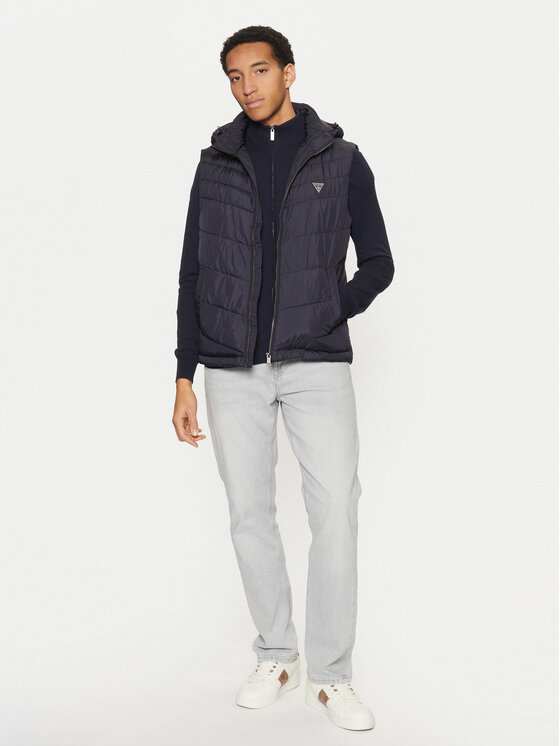 Guess Guess Weste M5RN21 WCQA2 Dunkelblau Regular Fit
