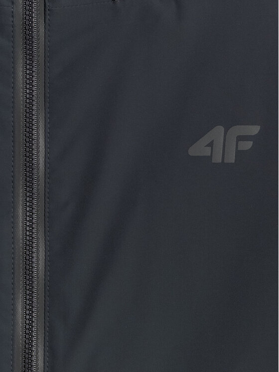 4F 4F Parka EVERYDAY ACTIVE Czarny Regular Fit