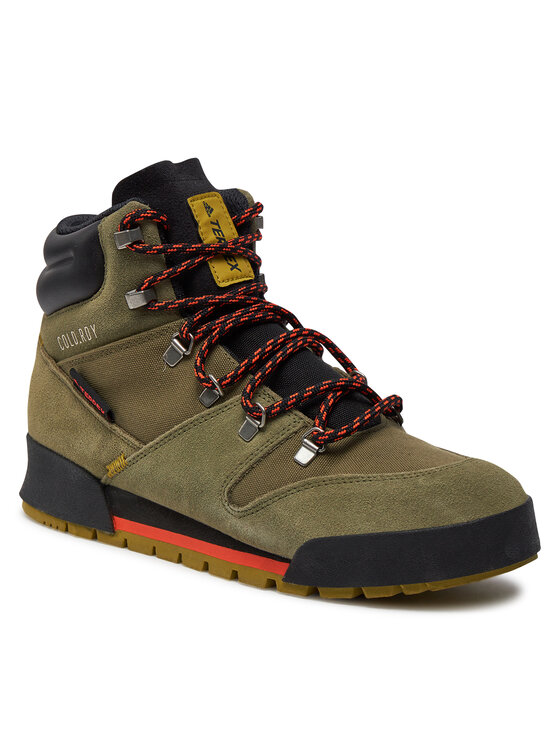 adidas adidas Trekingová obuv Terrex Snowpitch COLD.RDY Hiking Shoes GW4065 Zelená