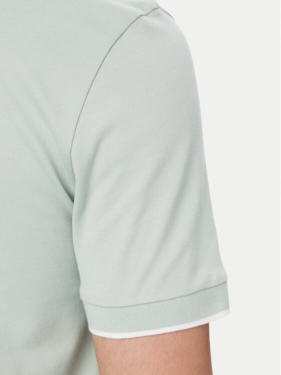 BOSS BOSS Polokošeľa Passertip 50507699 Tyrkysová Slim Fit