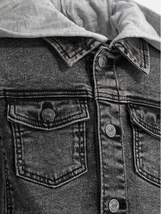 Original Marines Original Marines Kurtka jeansowa DFP2009CM Szary Regular Fit