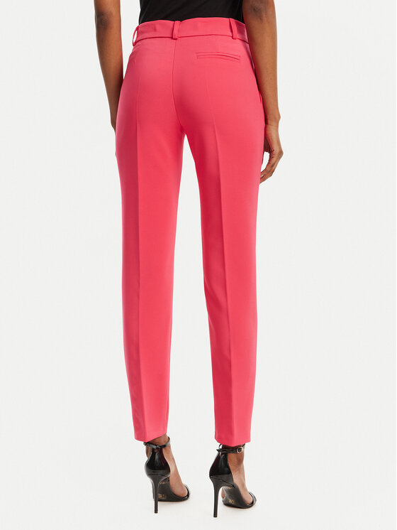Rinascimento Rinascimento Pantaloni di tessuto CFC0122741003 Rosa Regular Fit