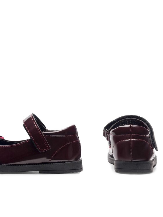 Nelli Blu Nelli Blu Balerinke CM220831-25 Bordo rdeča