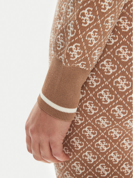 Guess Guess Svetr W4BR21 Z37K0 Béžová Regular Fit