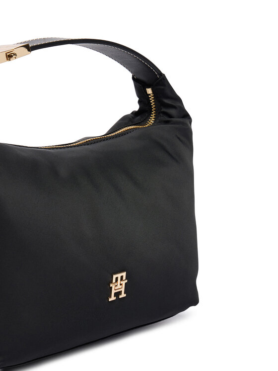 Tommy Hilfiger Tommy Hilfiger Handtasche Th Go Crossover Nylon AW0AW18164 Schwarz